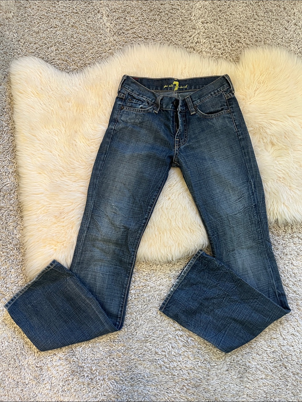 7 For All Mankind Vintage Boot Cut Jeans